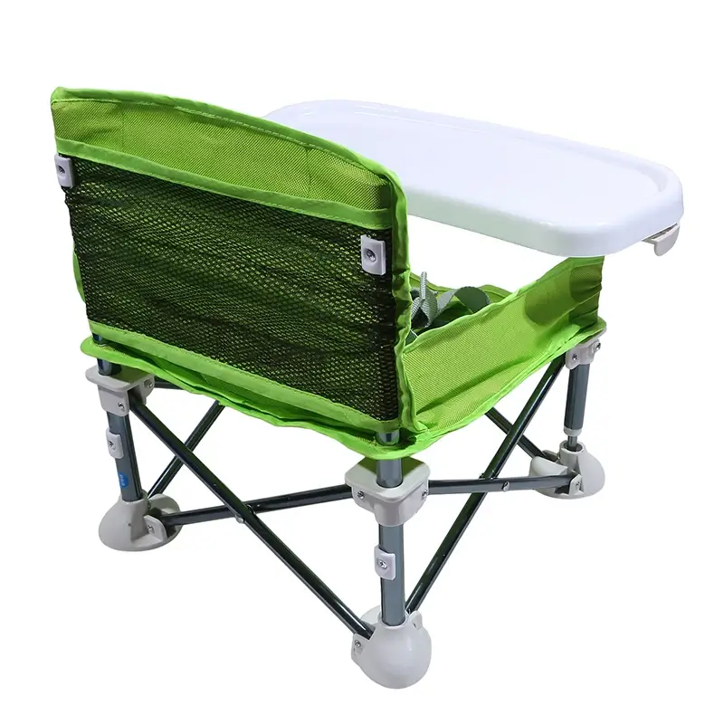 Baby Furniture Supplies Booster Seat Dining Chair Portable Travel Folding Kids With Feeding Chair Outdoor Beach Seat