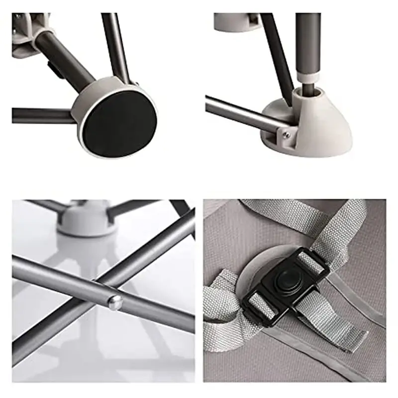 Baby Furniture Supplies Booster Seat Dining Chair Portable Travel Folding Kids With Feeding Chair Outdoor Beach Seat