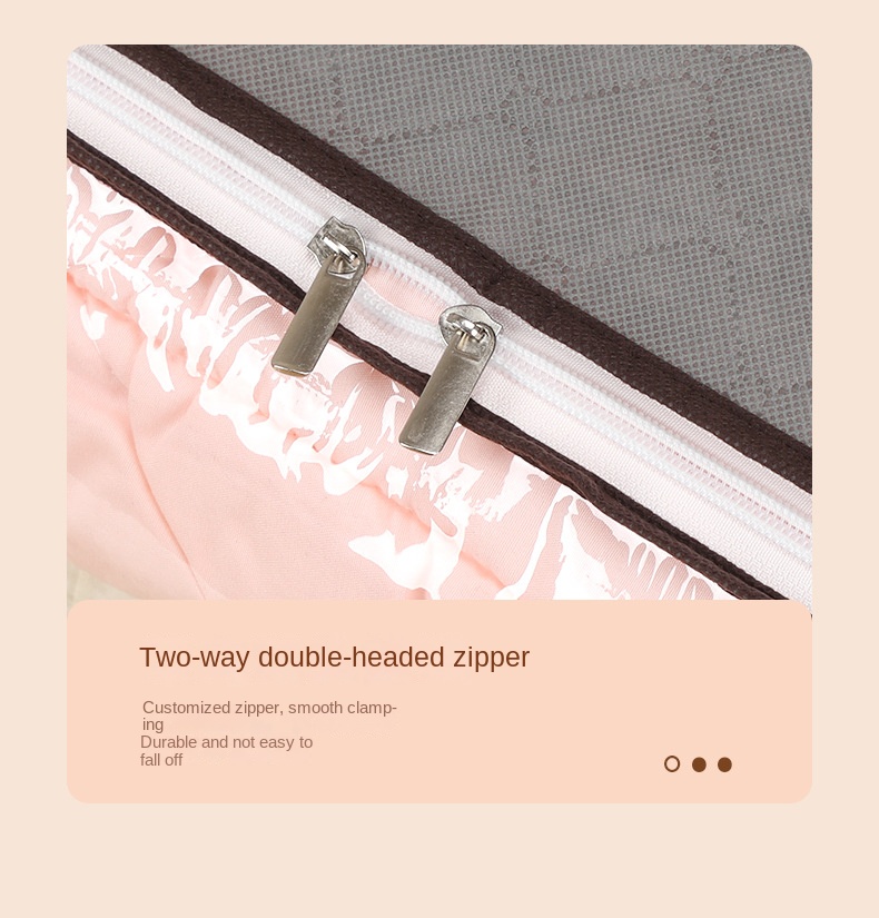 Clothes Storage Bins Foldable Closet Organizer Storage Containers with Durable Handles Thick Fabric for Clothing, Blanket