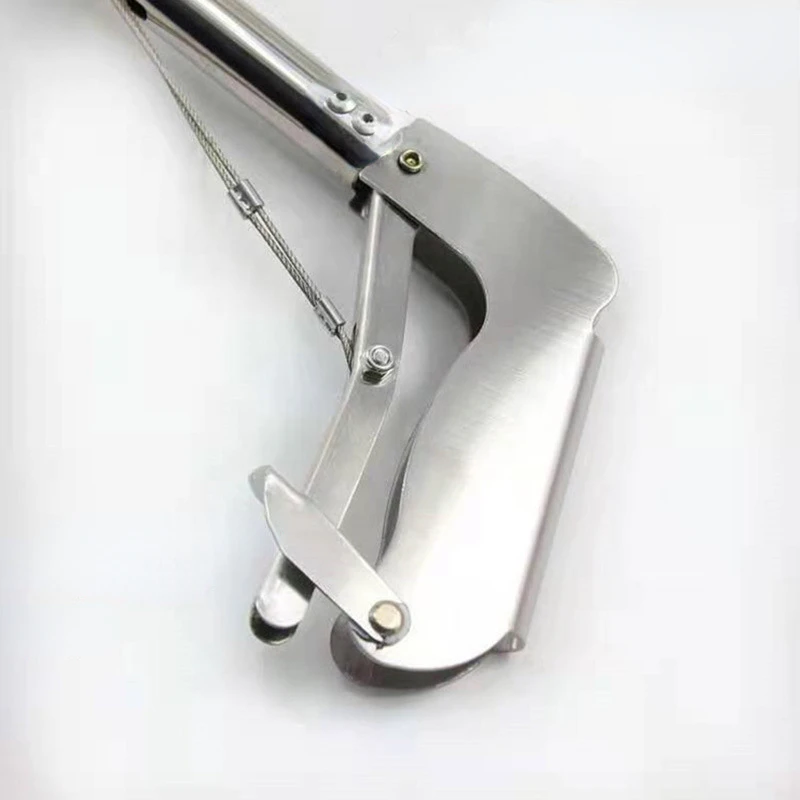 Extended Snake Hook Pliers To Catch Loach Crab Clips Rubbish Clip Snake Trap Stainless Steel Straight Mouth Eel Clip