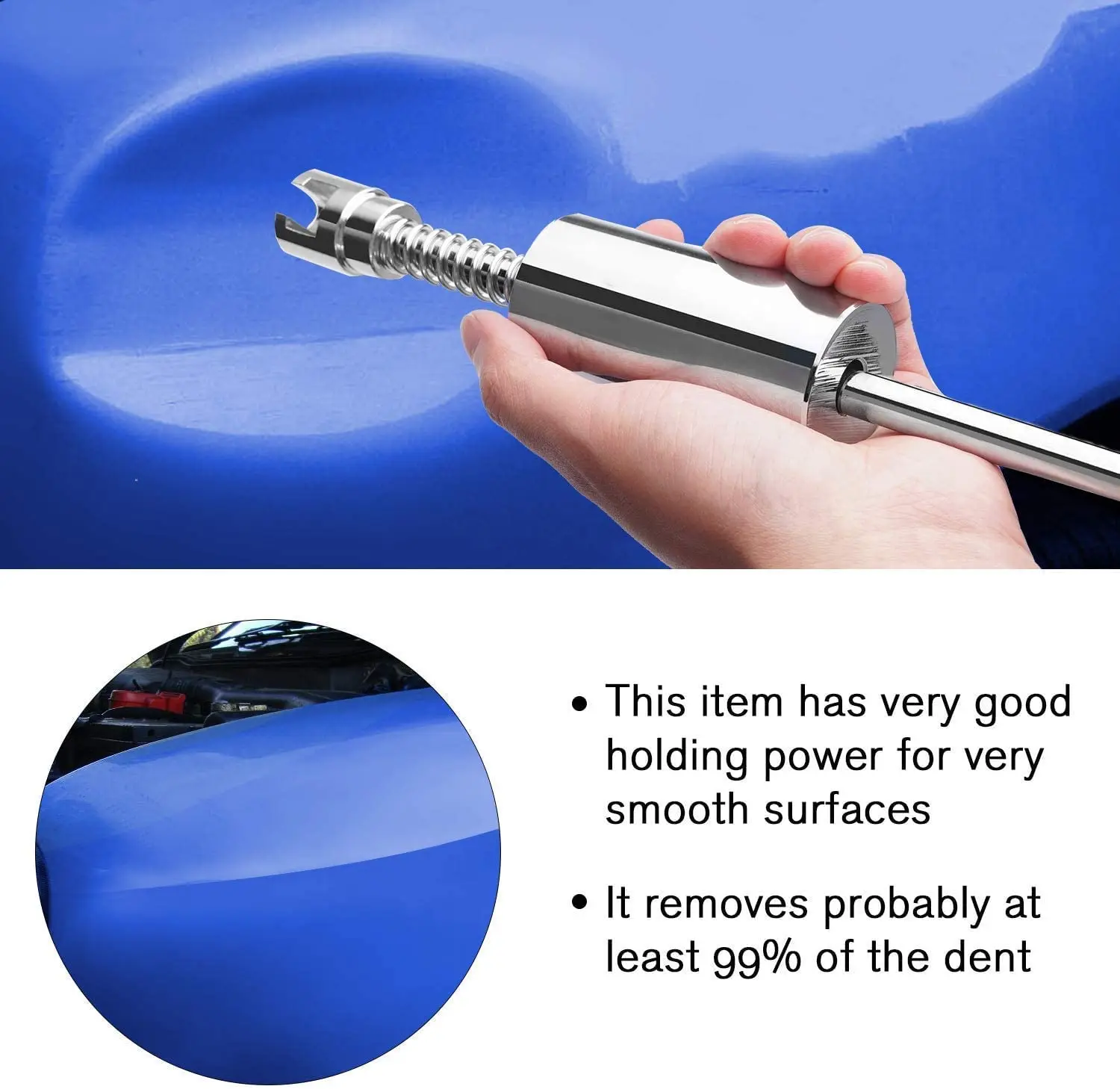 Car Dent Puller T Dent Repair Tool Auto Repair Sheet Metal Kit Slide Hammer Reverse Hammer Glue +18pcs Glue Puller