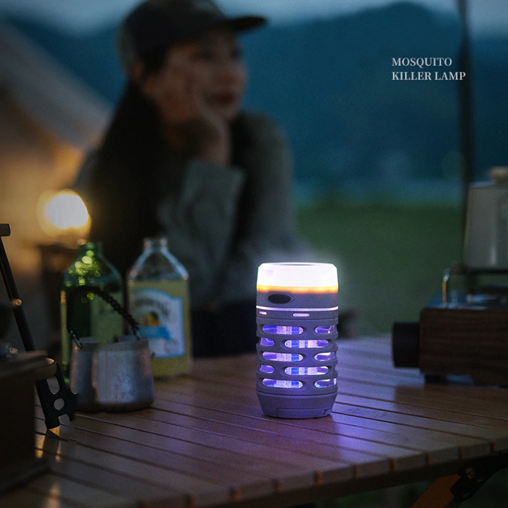 Naturehike Outdoor Camping Waterproof Mosquito Repellent Lamp, PortableTent Waterproof Atmosphere Lamp, Camping Equipment
