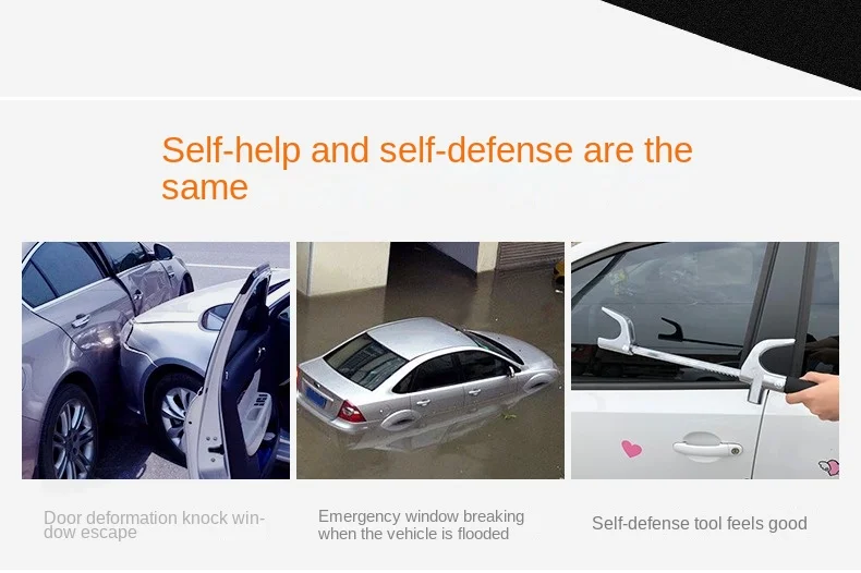 Car Steering Wheel Lock Anti-Theft Car Device Universal Fit Adjustable Length Clamp Double Hook Retractable Steering Lock With