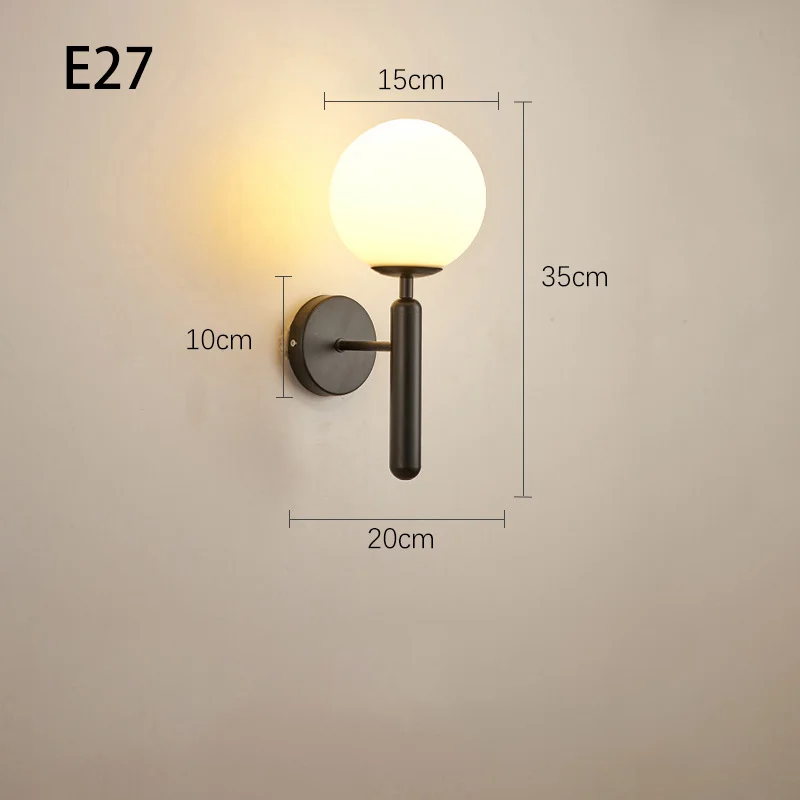 Modern Indoor Wall Light Lamp Suitable For Bedroom Bedside Living Room Home Decor Light Fixture