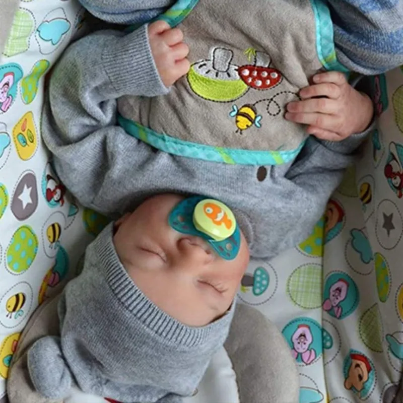 Levi Reborn Baby Realistic Vinyl Body Alive LoL Bebe Newborn Finished Hair-painted Doll Children Girls Gift Dolls