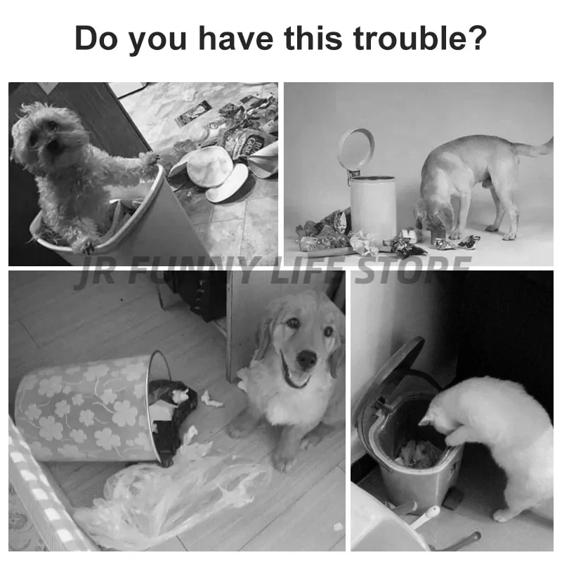 7L, 9L wall mounted with lid, kitchen and bathroom storage bin, garbage bin