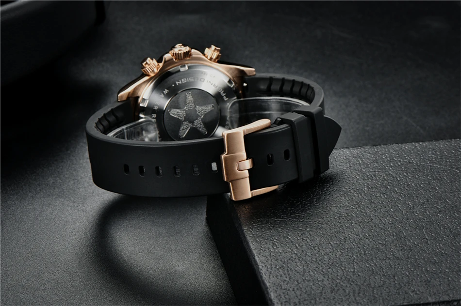 40mm New V2 PAGANI DESIGN Men's Quartz Watches Sapphire Retro Chronograph Stainless Steel Waterproof Watch Men Relogio Masculino