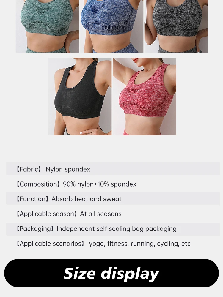 Soutien-gorge Push Up Respirant Pour Femmes, Sous-vêtements De Sport, Course À Pied, Yoga, Fitness