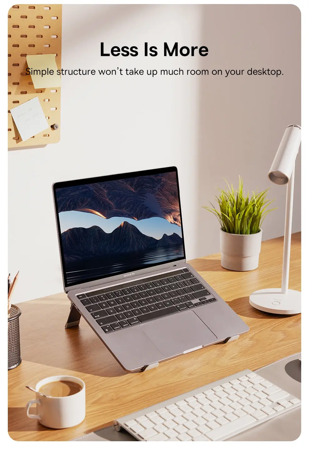 Baseus Adjustable Laptop Stand Aluminum Portable Notebook Support Holder for Macbook Air Pro Computer Stand Cooling Bracket