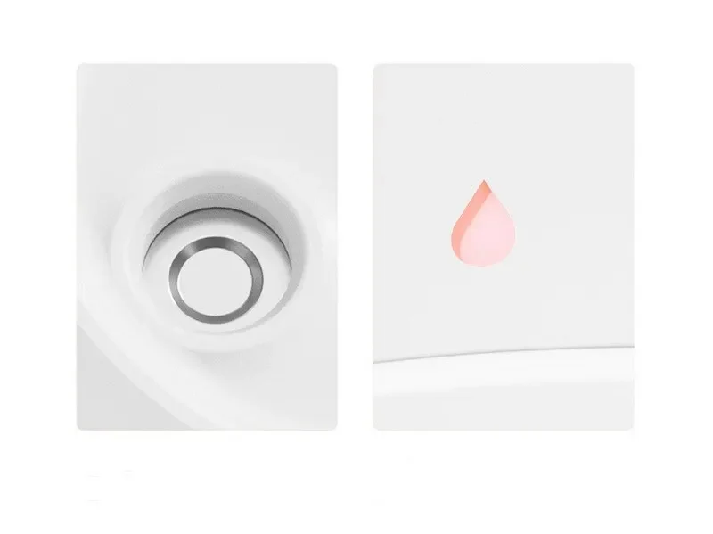 Portable Water Drop Humidifier White USB Desktop Indoor Air Atomization Humidifier Household Mute Large Spray Humidifier