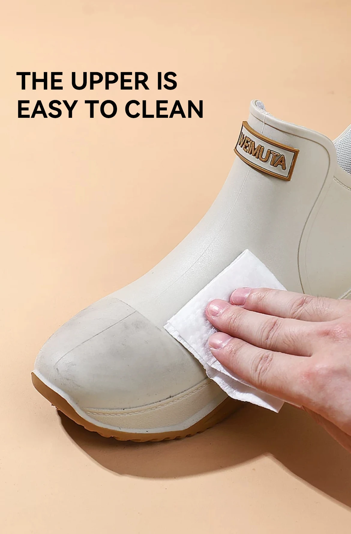 Fashion Couple's Outdoor Rain Boots New Men High Top Hiking Fishing Water Shoes Anti-slip Chef Work Ankle Boots Waterproof Shoes