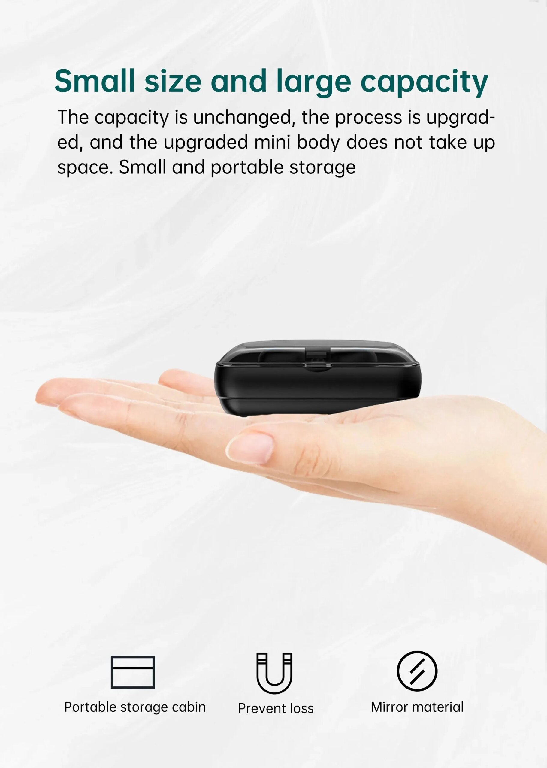 M19 Bluetooth Headset Wireless Tws Gaming Support Noise-cancelling Touch In-ear Mini Emergency Power Bank Headset