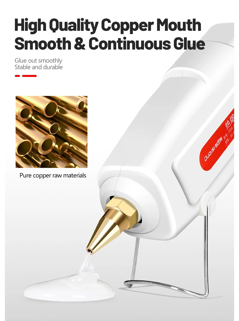 100W Hot Melt Glue Gun DIY Mini Household Industrial Guns Heat Temperature Electric Repair Tool Use 11mm Glue Sticks