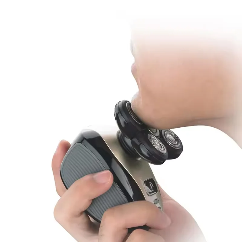 Waterproof Rotary Razor Beard Clipper Hair Trimmer Face 5 Headed Electric Shaver Razor Rechargeable Male