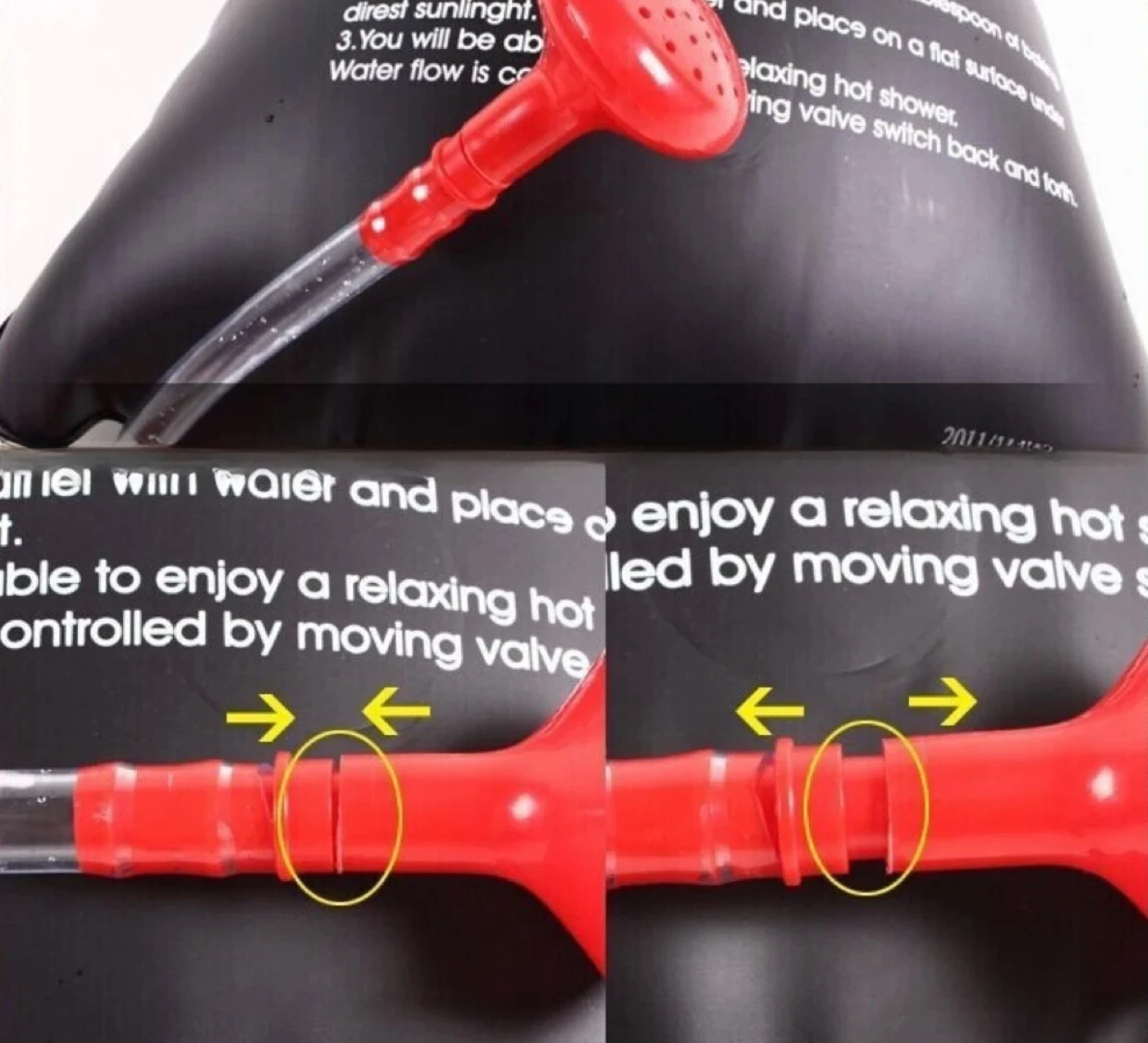 Outdoor Shower Bags 20/40L Foldable Solar Shower Bag Outdoor Bath Water Bag Camping Sun Compact Heated Water Shower Bags Scrubbi