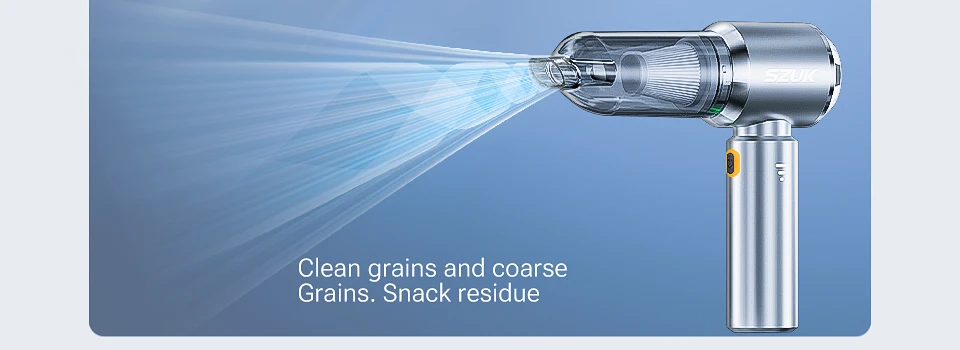 SZUK Car Vacuum Cleaner 180000PA Wireless Portable Cleaning Machine for Keyboard Powerful Mini Handheld Cleaner for Car and Home