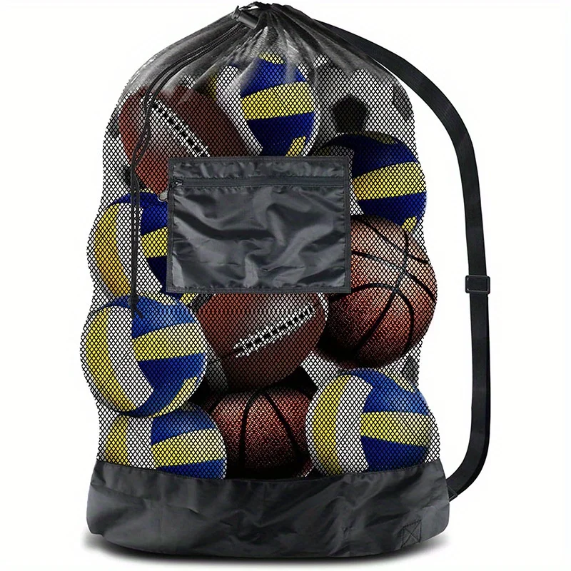 Soccer Basketball Drawstring Ball Bag Tennis Volleyball Storage Bag Sports Storage Bag Single Shoulder Easy to Carry