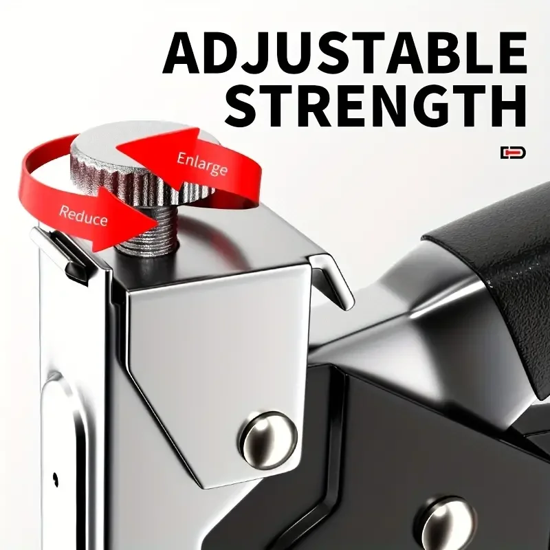 Durable 4-in-1 multi-tool: carbon steel semi-automatic nail gun, perfect for DIY woodworking decoration