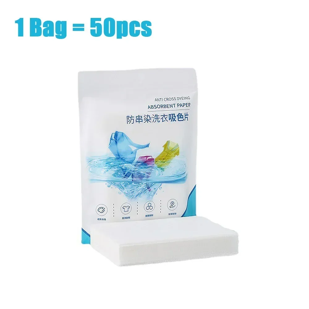 Color Absorbing Paper For Washing Machine Accessories Personal Care Cleaning Clothing Decolorizing Cloth Laundry Home