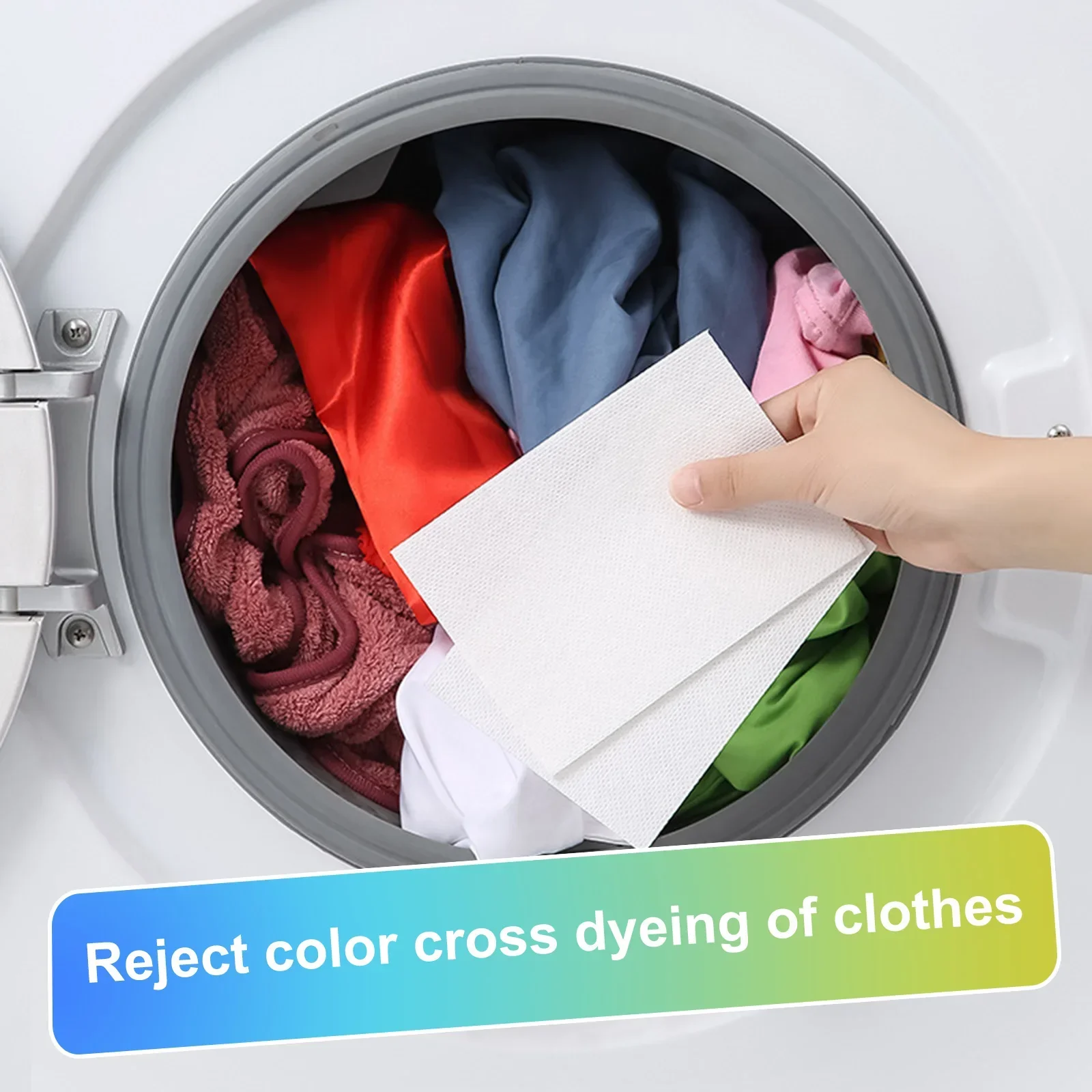 Color Absorbing Paper For Washing Machine Accessories Personal Care Cleaning Clothing Decolorizing Cloth Laundry Home