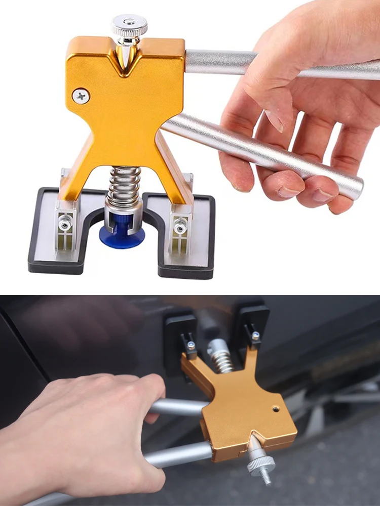 Car Body Sheet Metal Paintless Dent Plastic Puller Kit Auto Hail Pit Removal Repair Tools Hot Multiple Sizes Suction Cup Set