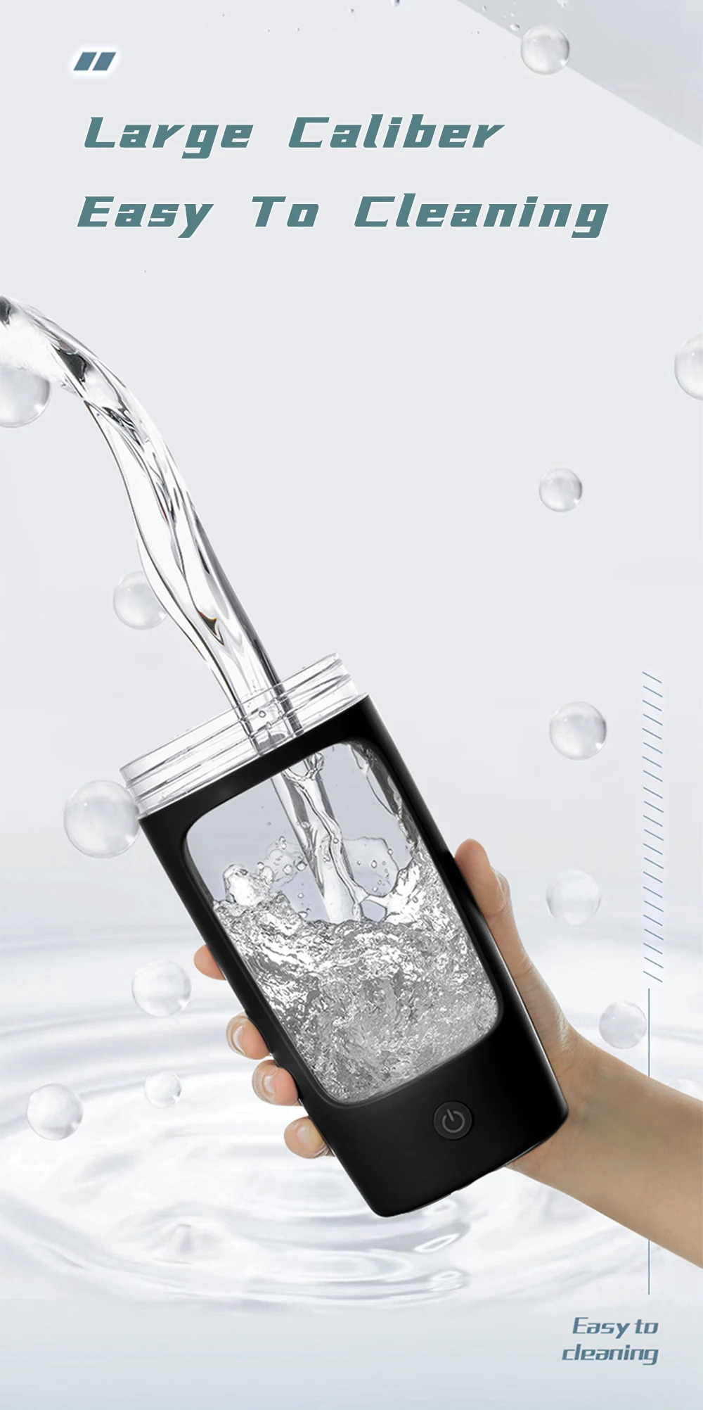 500ML Electric Protein Powder Mixing Cup Automatic Shaker Bottle Mixer Shake Bottle Milk Coffee Blender Kettle fro Gym outdoor