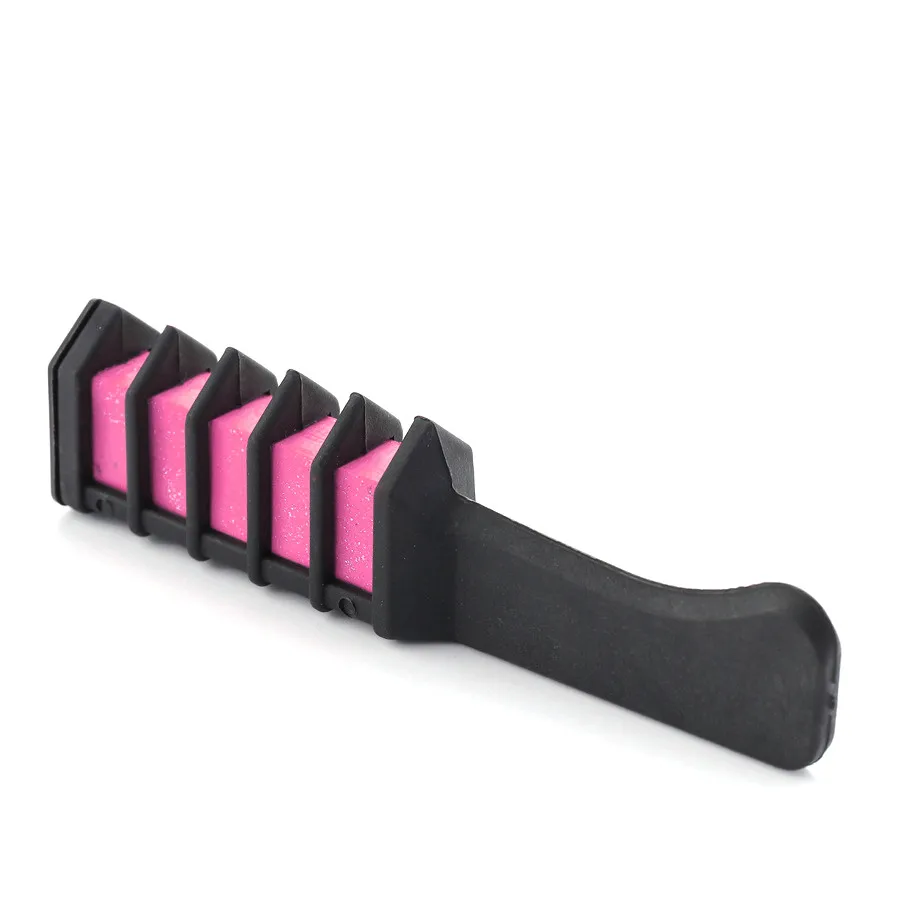 Temporary Hair Chalk Powder With Comb Salon Hair Mascara Crayo
