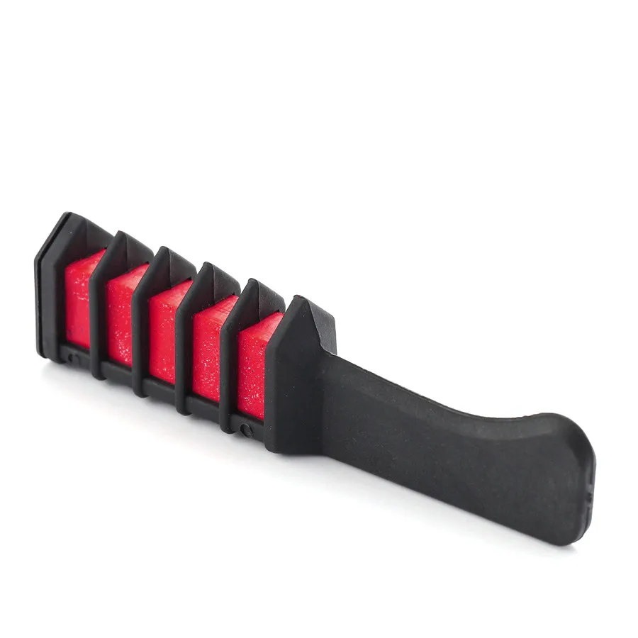 Temporary Hair Chalk Powder With Comb Salon Hair Mascara Crayo