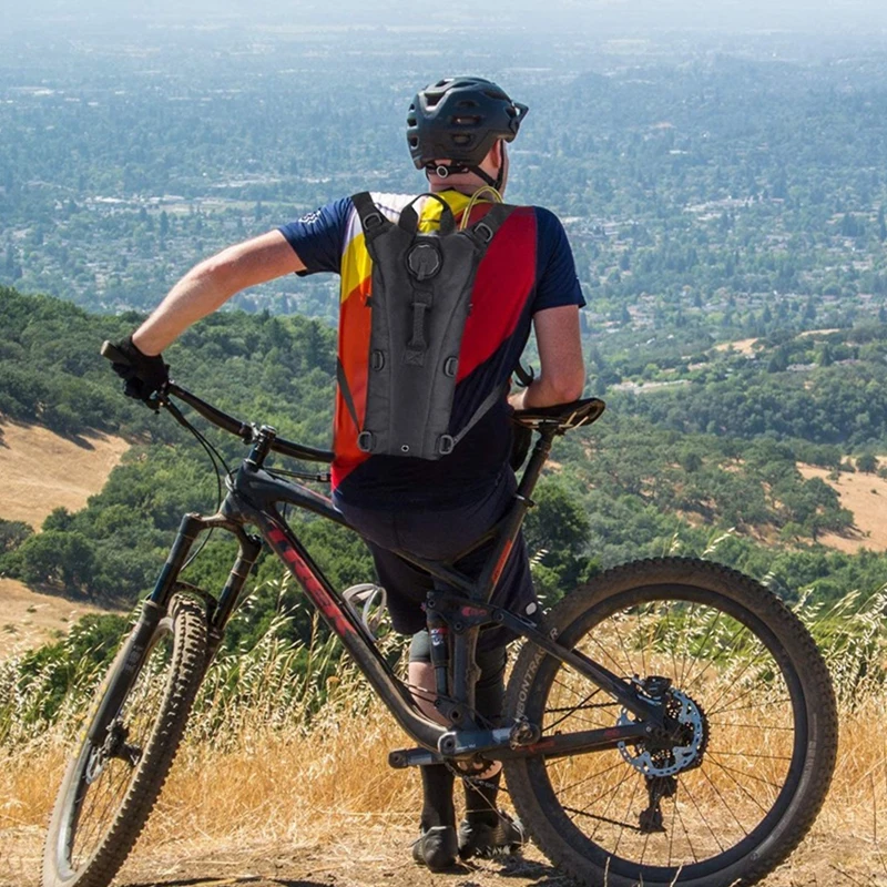 Waterproof Tactical Hydration Backpack with 3L Bladder Outdoor Sport Water Bag Backpacks For Running Cycling Tourism and Camping