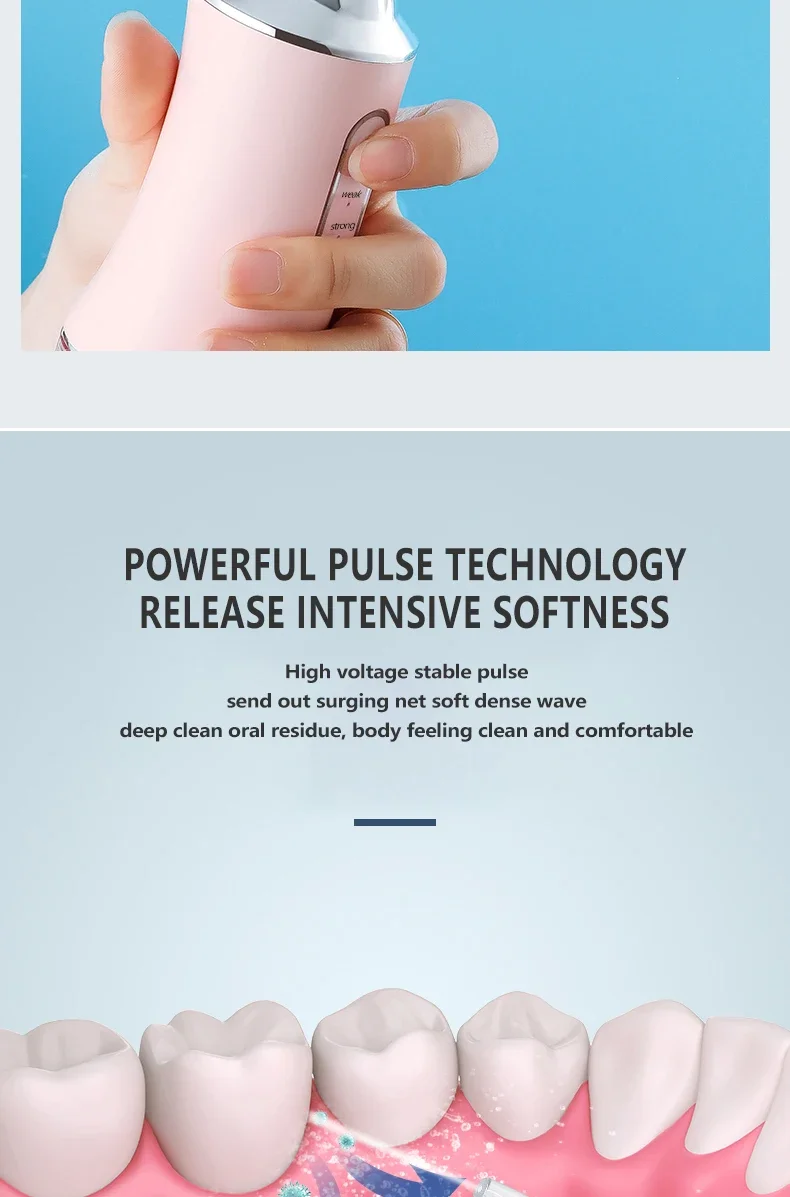 Xiaomi MIJIA Smart Electric Oral Irrigator Water Flosser 4 Jets 3 Modes USB Charging Water Jet Irrigator Dental Teeth Cleaner