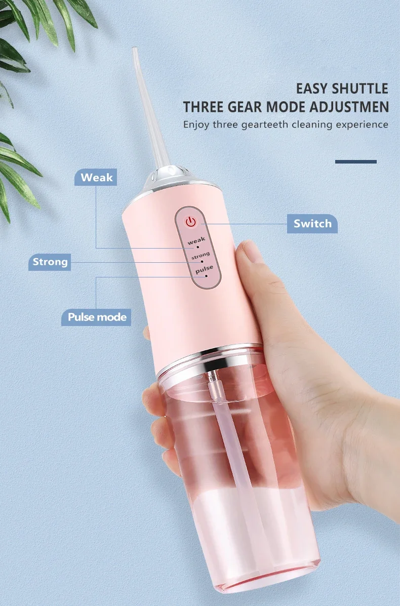 Xiaomi MIJIA Smart Electric Oral Irrigator Water Flosser 4 Jets 3 Modes USB Charging Water Jet Irrigator Dental Teeth Cleaner