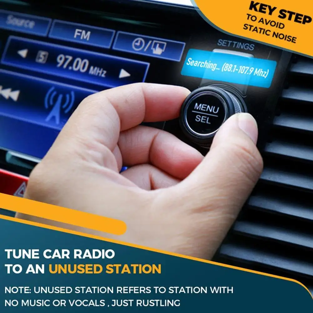 Bluetooth 5.3 FM Transmitter 4 Port USB Car Charger Type C PD 250W Fast Charging Adapter For Huawei OPPO Oneplus 14