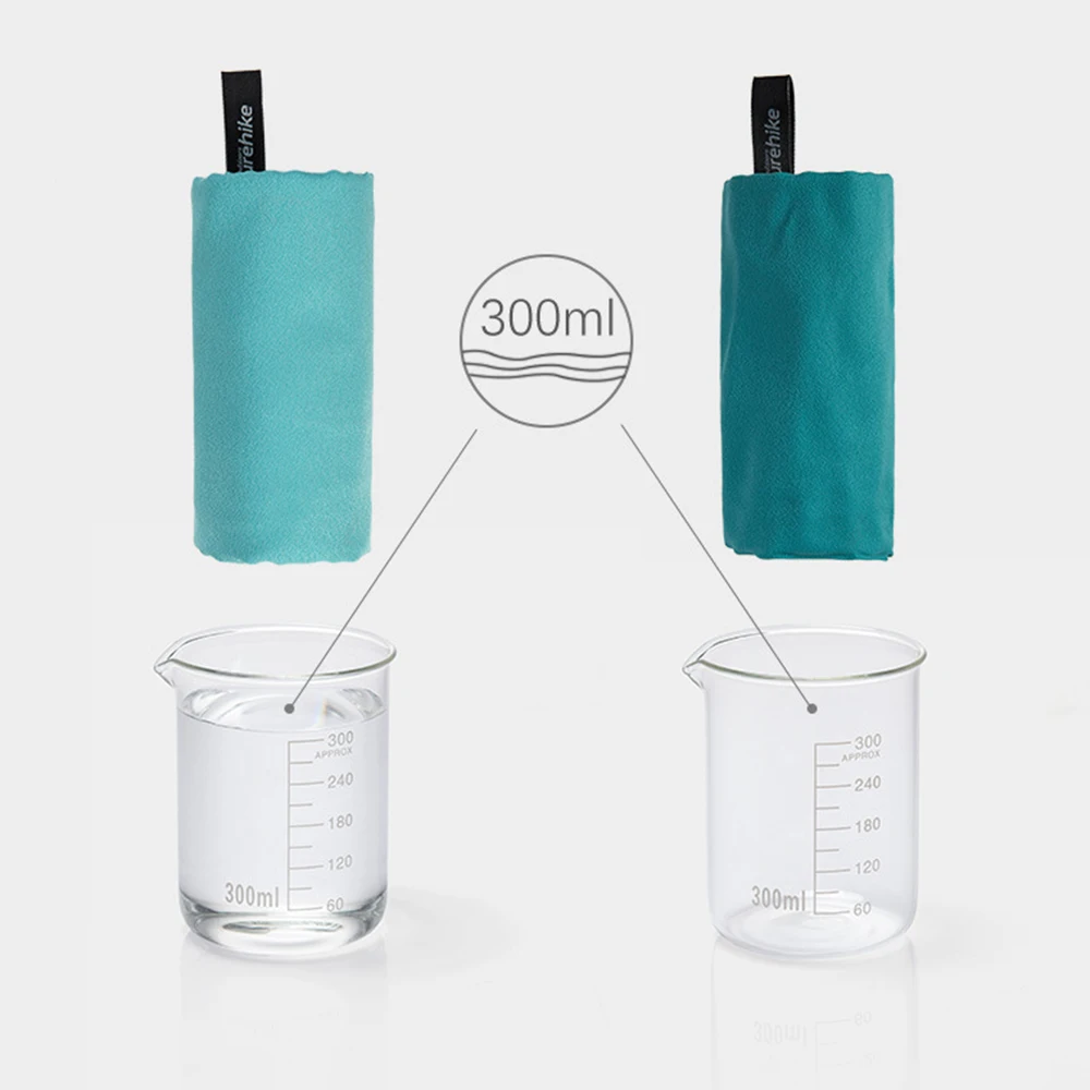 Naturehike Quick Drying Absorbent Bath Towel, Backpacking Hiking, Swimming Compact Travel, Breathable Beach Gym Yoga Towel