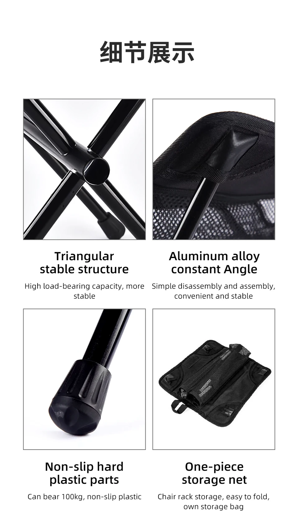 Camping Portable Folding Stools Ultralight Aluminium Alloy Storage Chair MIni Fishing Chair Picnic Lighweight Furniture