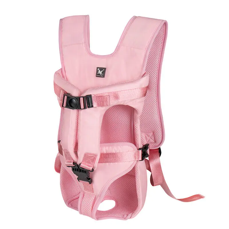 Outdoor Pet Front Dog Carrier Backpacks Adjustable Hands Free Dog Backpack Carrier For Medium Small Dogs