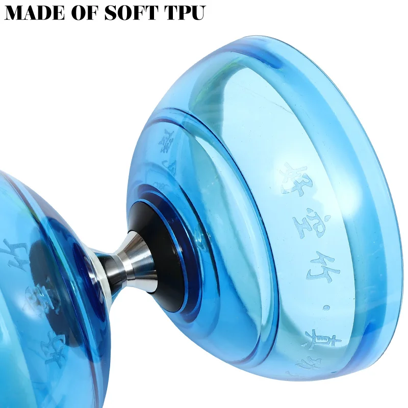 Professional Diabolo Diabolo Yoyo Elderly People Toy Kids Juggling Fitness Set Tpu Chinese for Child Professional Diabolo