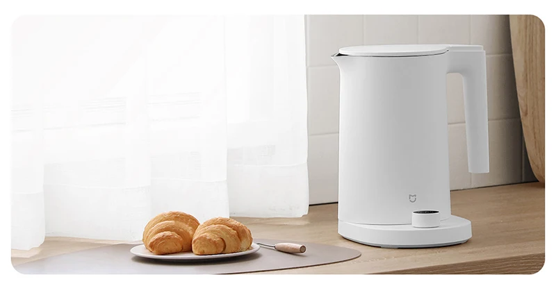 XIAOMI MIJIA Thermostatic Electric Kettles 2 Pro,Tea Kettle for Hot Water, Coffee & Tea,1.7L,With Auto Shut-Off,220V,CN Version