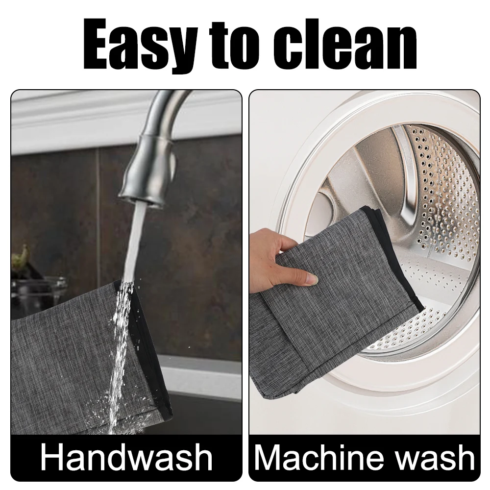 Durable Kitchen Dust Cap With Storage Pockets Air Fryer Hood For Ninja Foodi Grill Household Bread Baking Toaster Cover