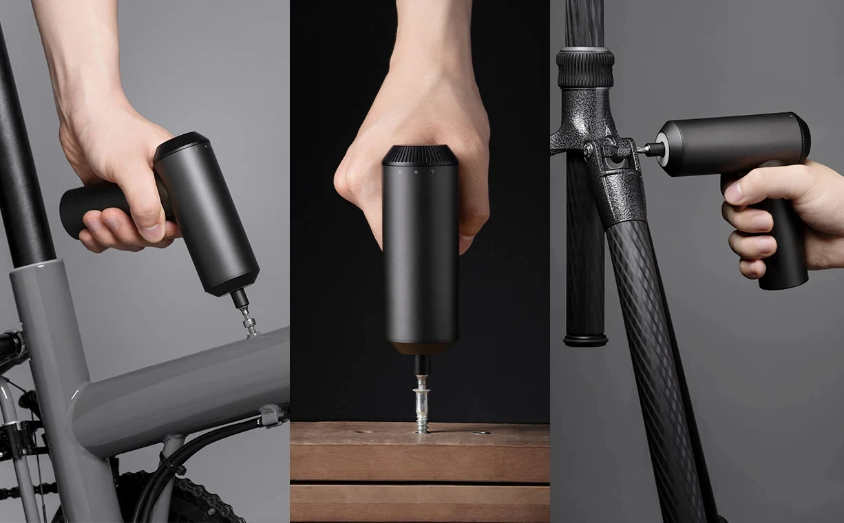 Mijia Electric Screwdriver 3.6V 5N.M Torque Electric Screwdriver Household With 12Pcs S2 Screw Bits Xiaomi Mi Home Drill Tools