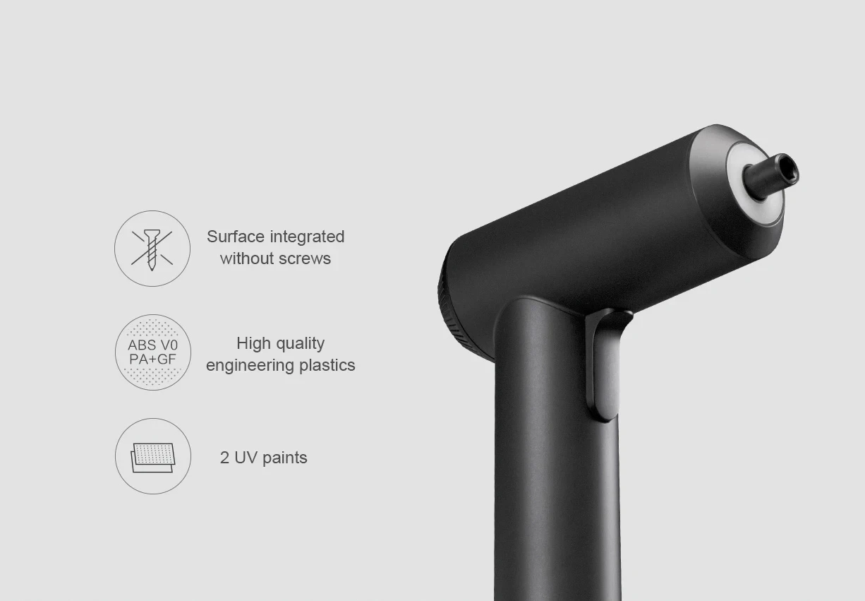 Mijia Electric Screwdriver 3.6V 5N.M Torque Electric Screwdriver Household With 12Pcs S2 Screw Bits Xiaomi Mi Home Drill Tools