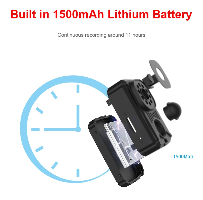 MD31 Mini PIR Video Body Camera Back Clip Photography DV Smart Camera HD 1080P Recorder Motion Activated Small For Car Nanny Cam