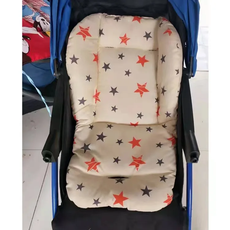 Cotton Universal Baby Stroller Car High Chair Seat Cushion Liner Mat Pad Cover Protector For Baby Kid Toddler Infants