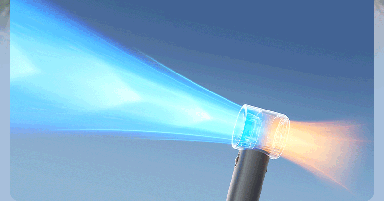 JISULIFE Mini Portable Hand Fan, 100 Wind Speeds, 5000mAh USB Battery Rechargeable, LED Digital Display, Travel,Camping,Outdoor