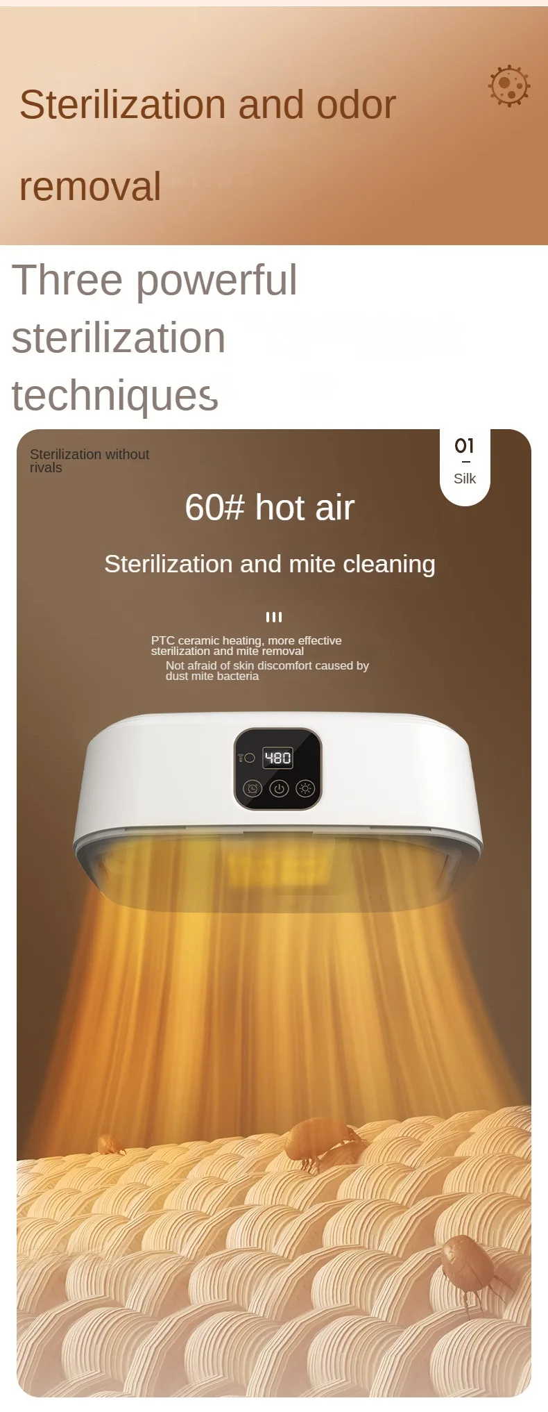 Portable Folded Electric Clothes Dryer Remote Control Multifunctional Dryer Machine MinTravel Warm Laundry Dryer with TimingHome