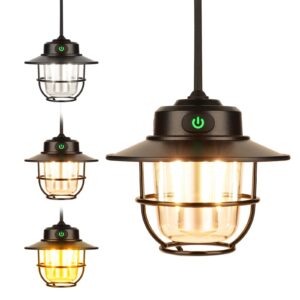 מנורת רטרו ניידת לקמפינג עמידה למים