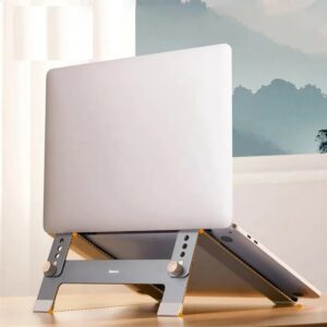 מעמד מתכוונן למחשב נייד מבית Baseus – יציבות, נוחות וקירור