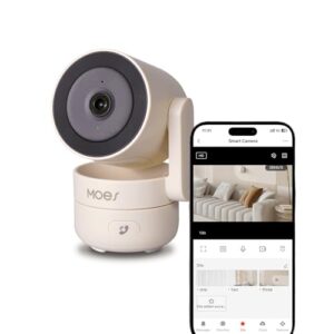 מצלמת אבטחה חכמה Moestuya WiFi – לבטיחות מתקדמת!