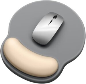 משטח עכבר בעל כרית תמיכה למפרק כף היד