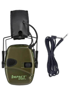 אוזניות אלקטרוניות נגד רעש להגנה והגברת צליל