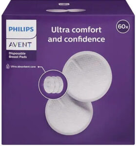 רפידות הנקה 100 יחידות – פליפס אוונט Avent